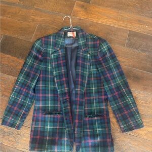 Pendleton Women's Plaid Blazer